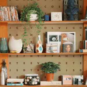 showplace drive search party wallpaper beige with rust your are panels