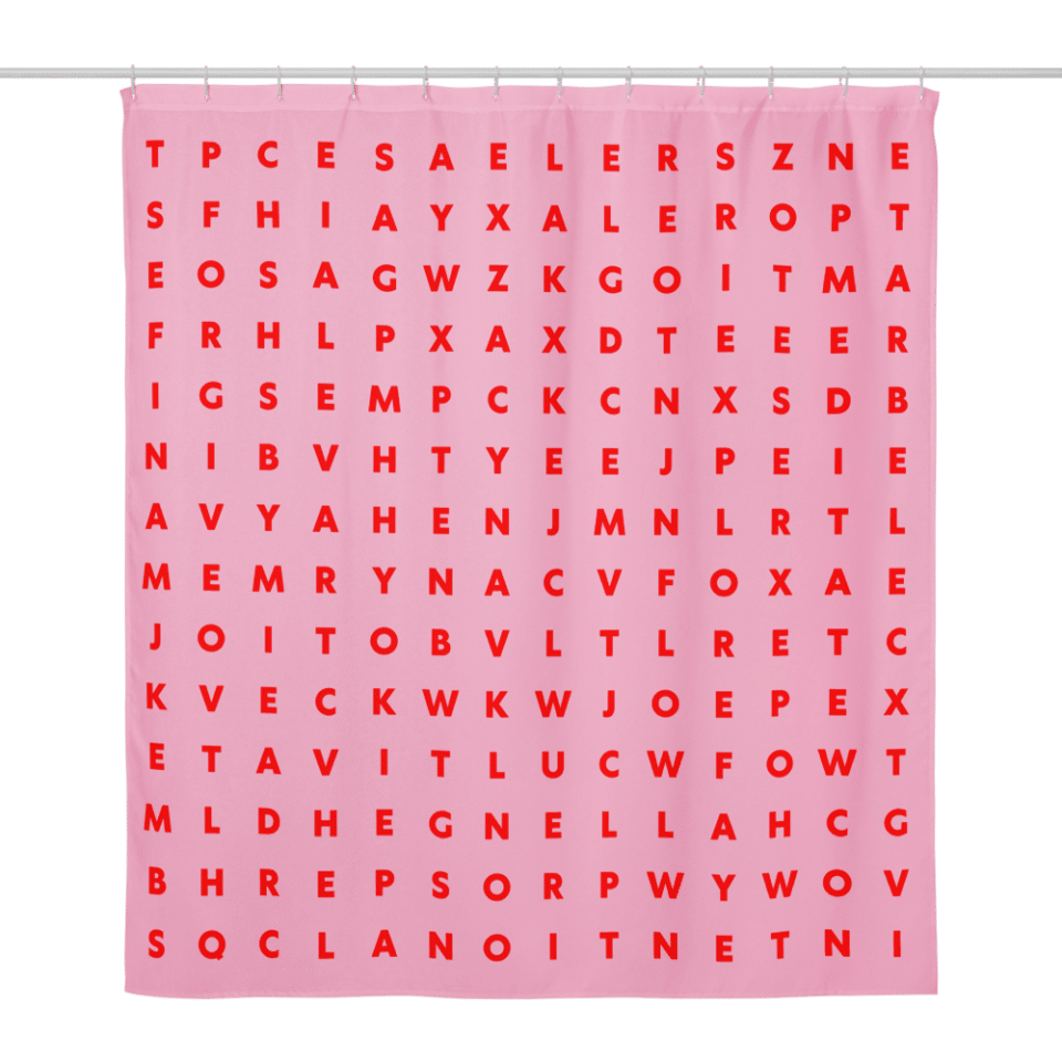 Personalized Search Party Shower Curtain